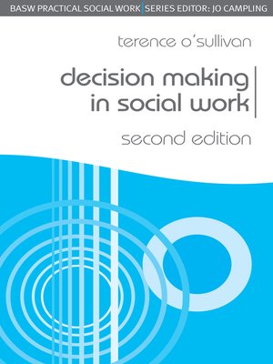 cover image of Decision Making in Social Work